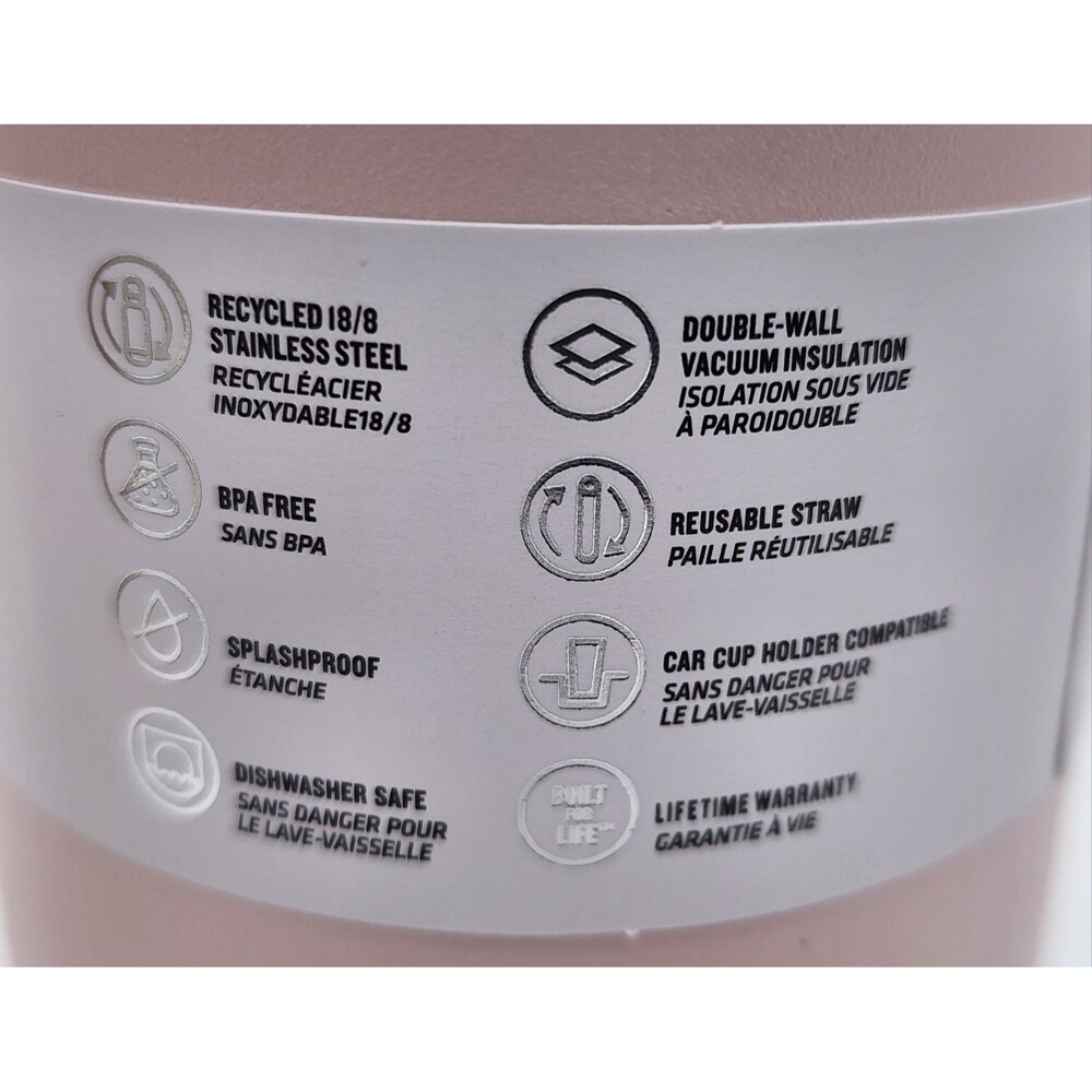 Stanley Pink 16oz Tumbler w/Opaque Lid - Picture 14 of 16